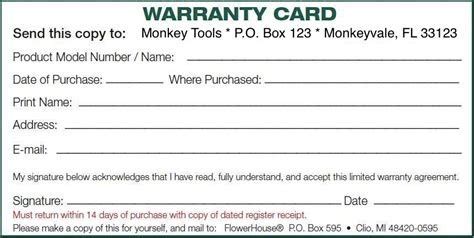 warranty in tagalog